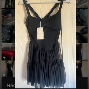 Popflex Corset Pirouette Dress - Black S